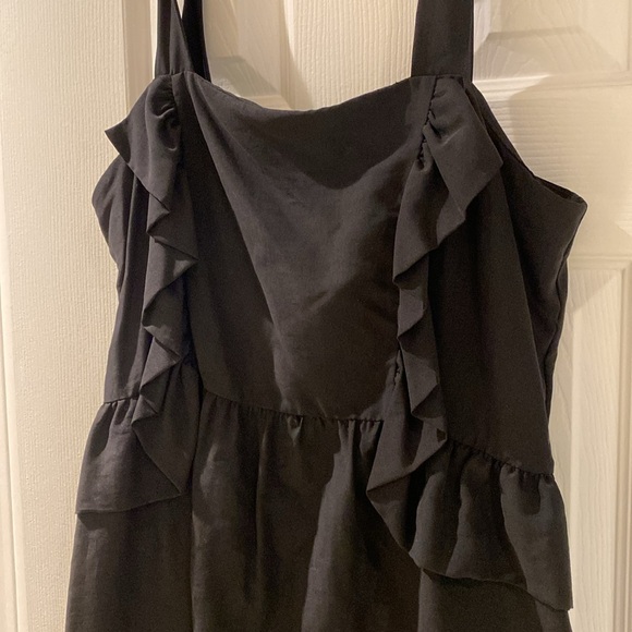 NWT HM black mini dress size 14 - Picture 2 of 7